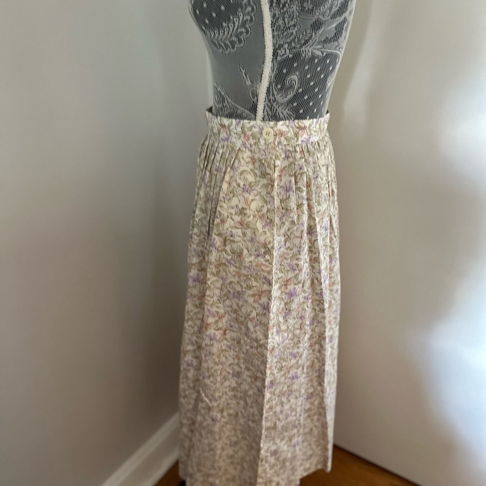 Vintage 60s Womens Sz: 10 Pendleton Miss sophisticates Floral Midi Skirt. - Picture 4 of 9